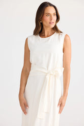 Turning Point Dress- Off White
